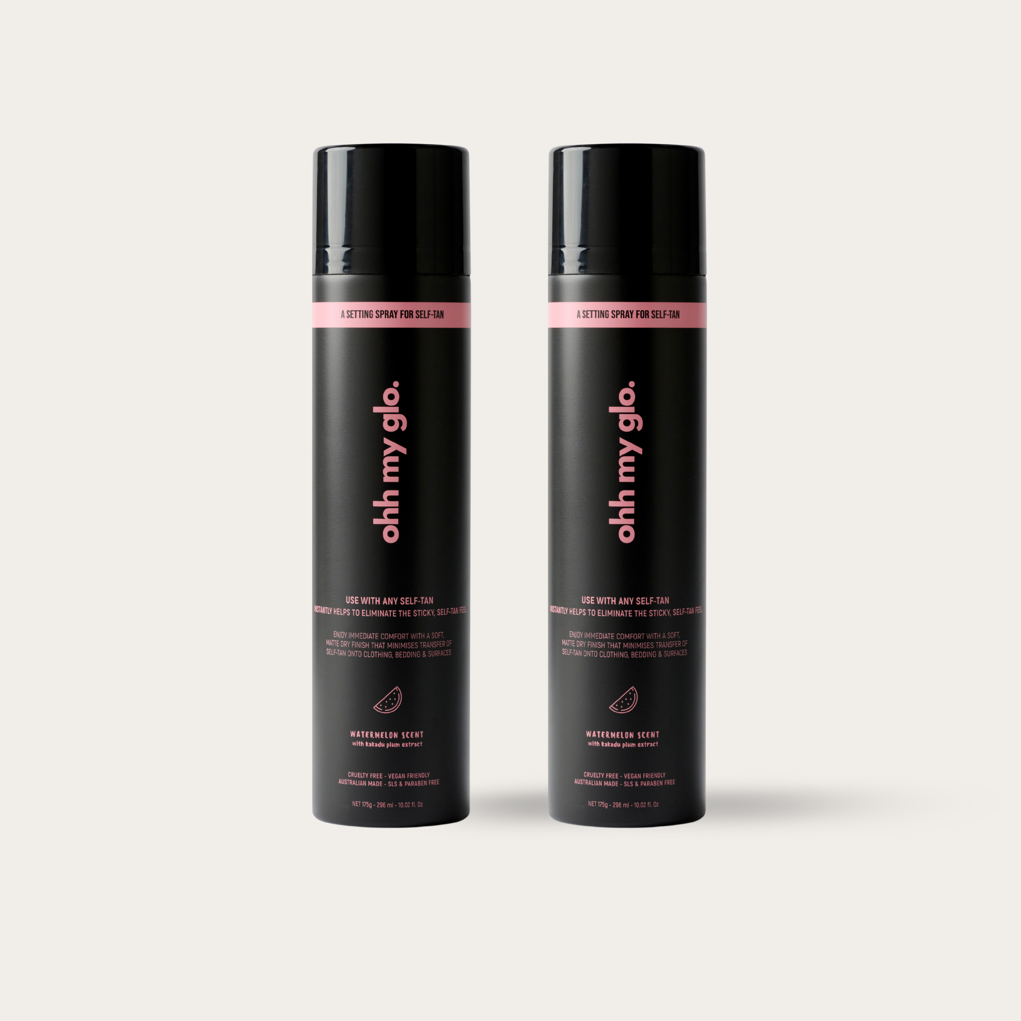 ohh my glo setting spray 2 pack