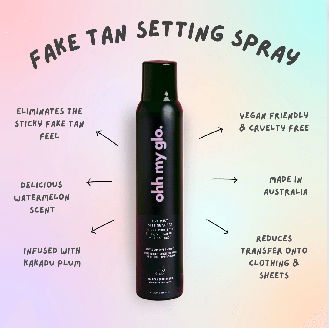 Tan Remover and Setting Spray Pack - Ohh My Glo Pty Ltd
