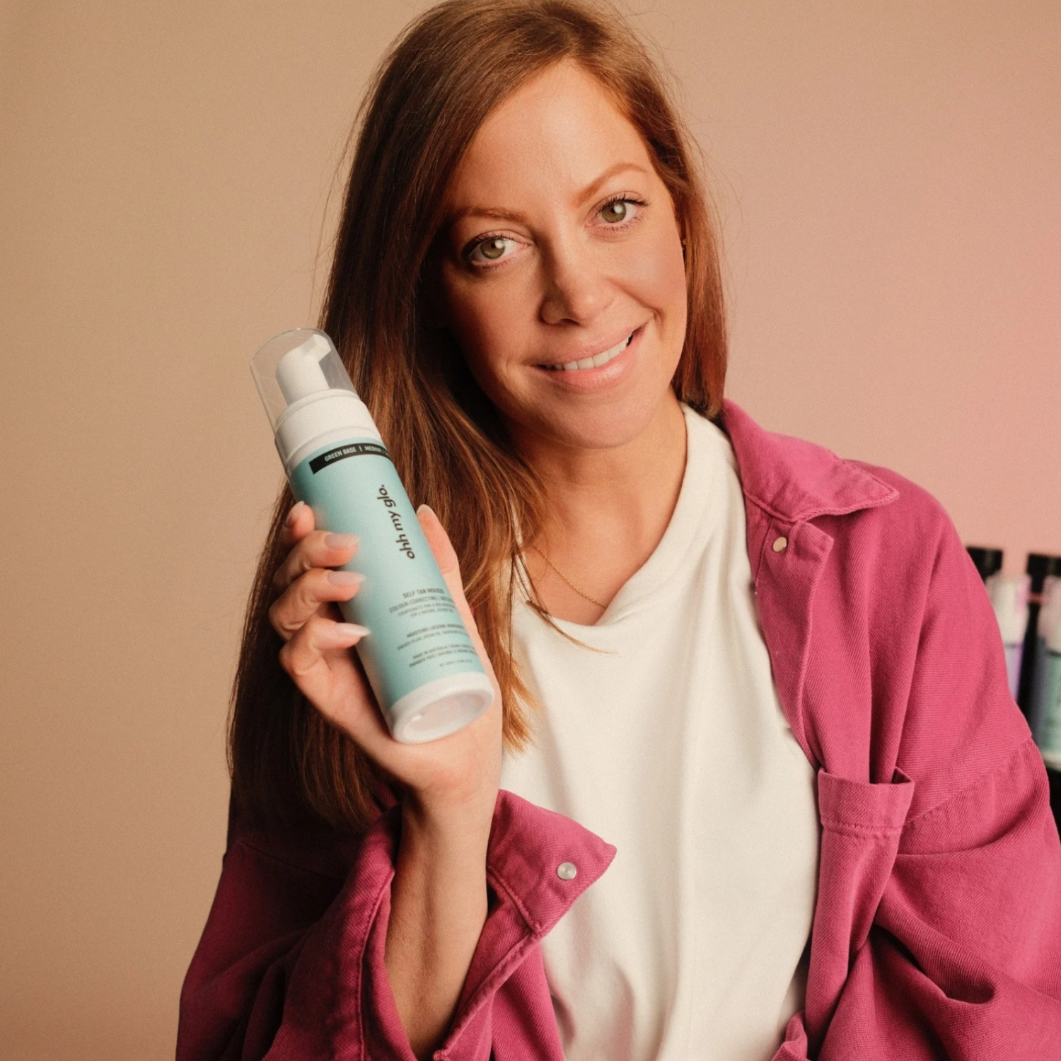 an image of zoe klein, the ohh my glo founder