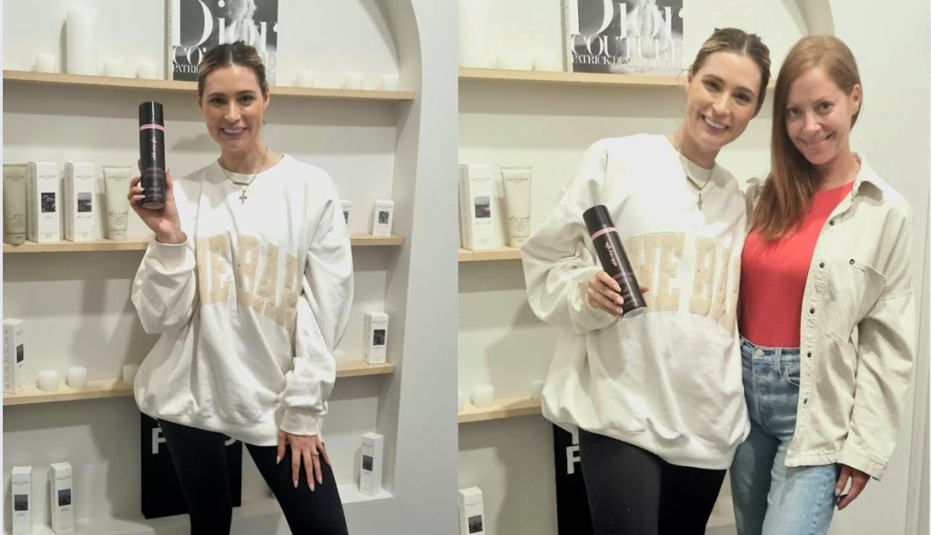 Kim & Kylie's Spray Tanner Loves our Setting Spray - Ohh My Glo Pty Ltd