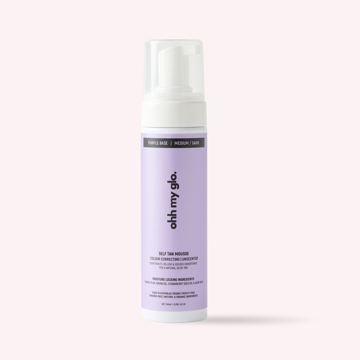 Medium Dark Self Tan (Purple Base)