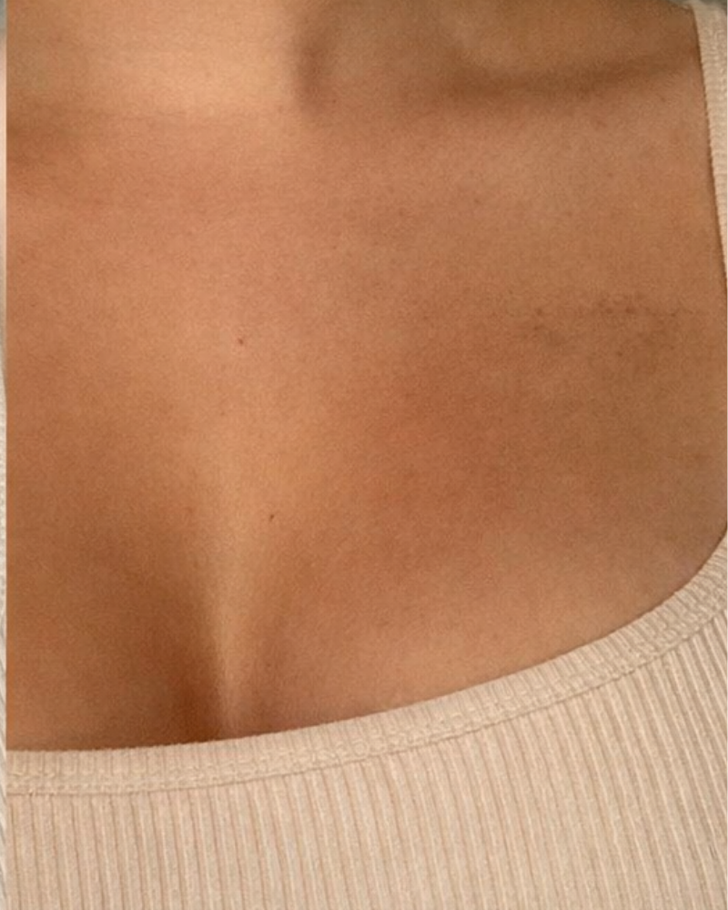 I was shocked with how easy this tan was to apply after