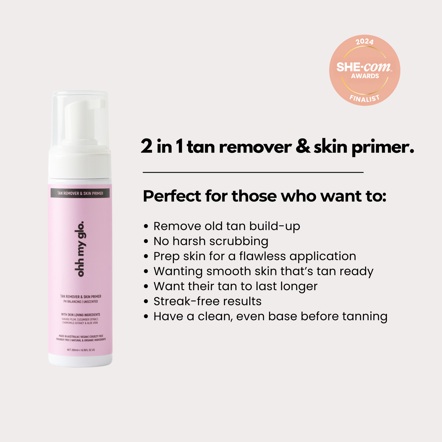 Tan Remover Benefits