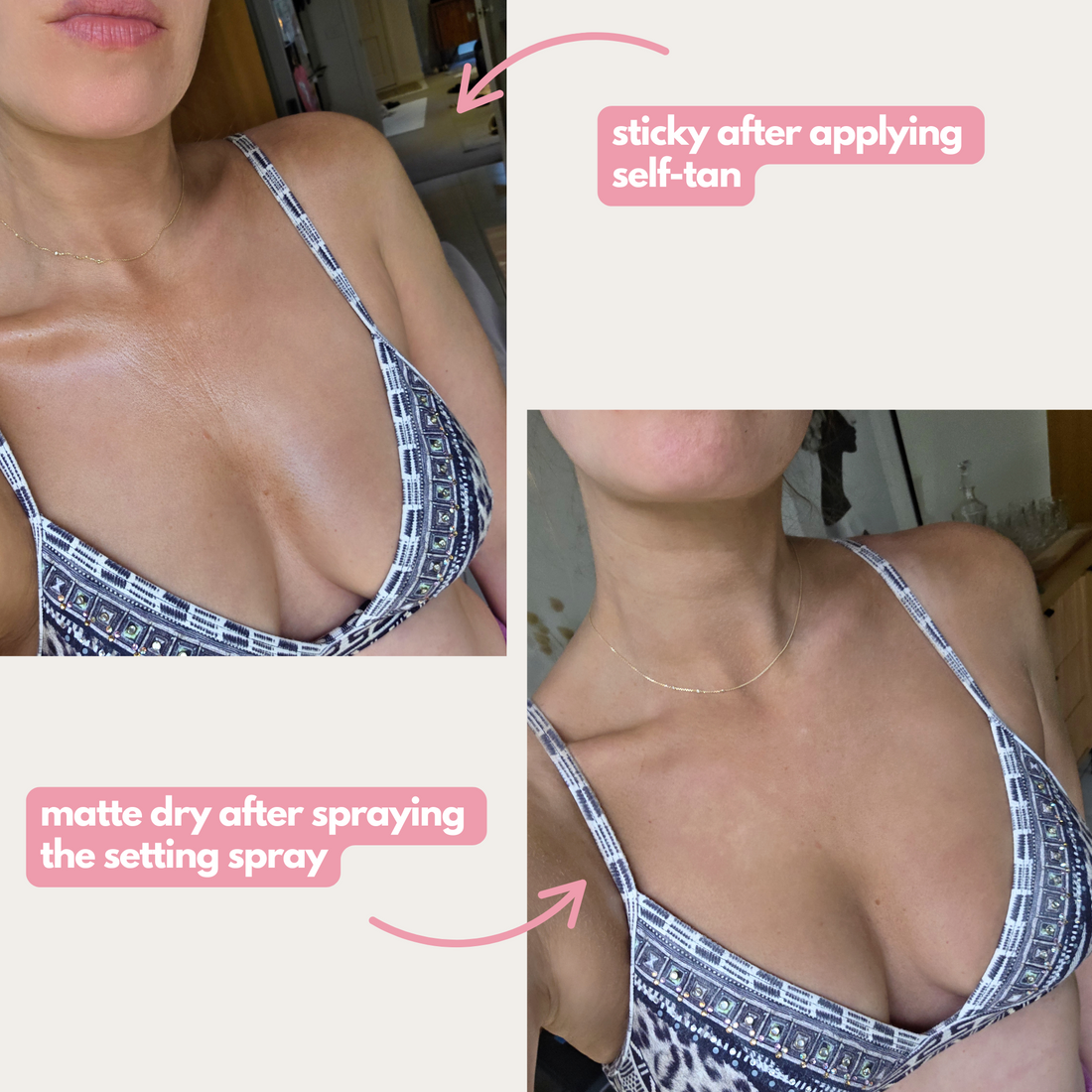 Setting Spray for Self-Tan