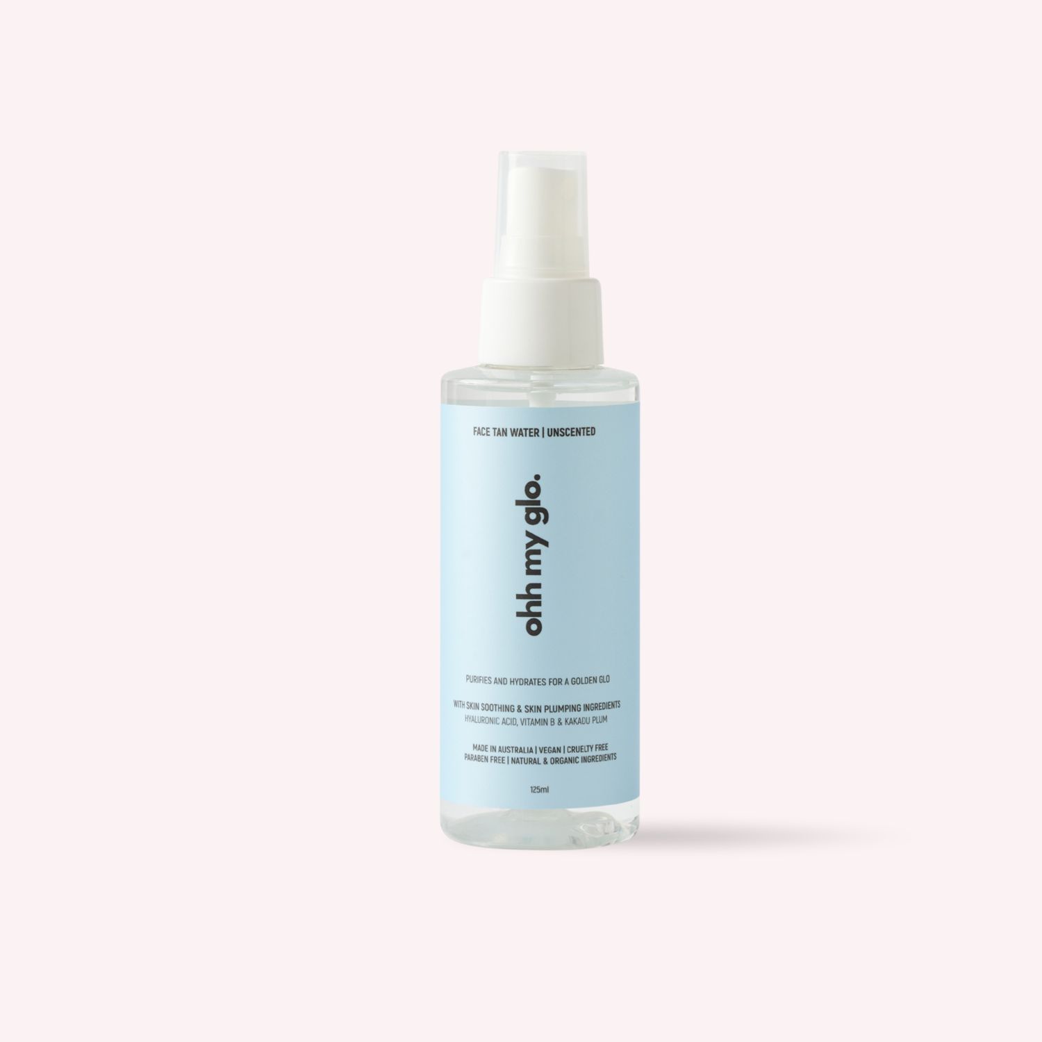 Face Tan Water