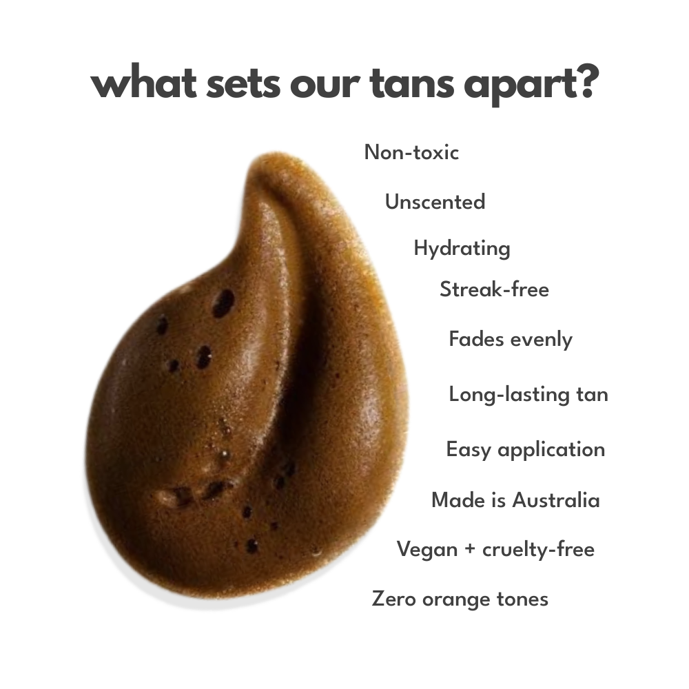 What sets Ohh My Glo Green Base Tan apart – colour correcting, moisturising, streak-free formula