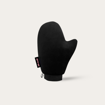 Ohh My Glo Tanning Mitt product image on beige background