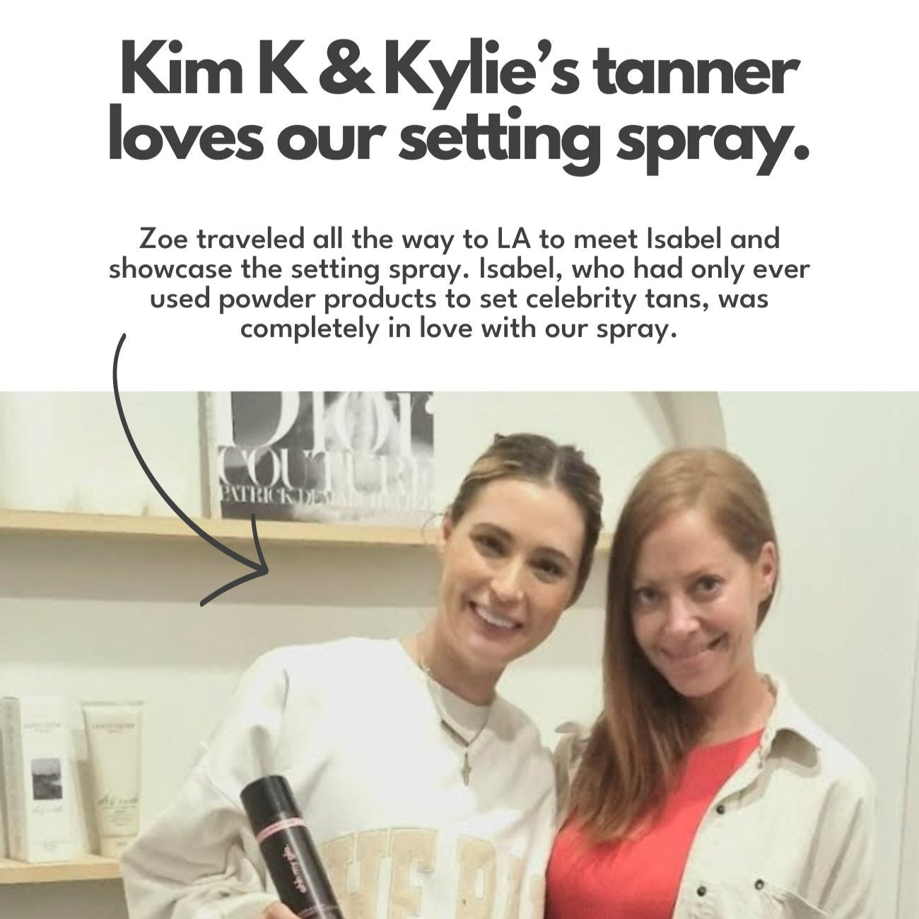kim kardashian spray tanner