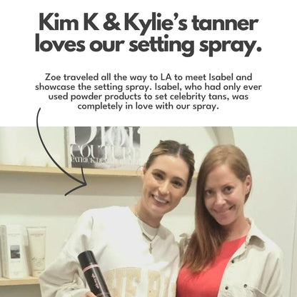 kim kardashian spray tanner