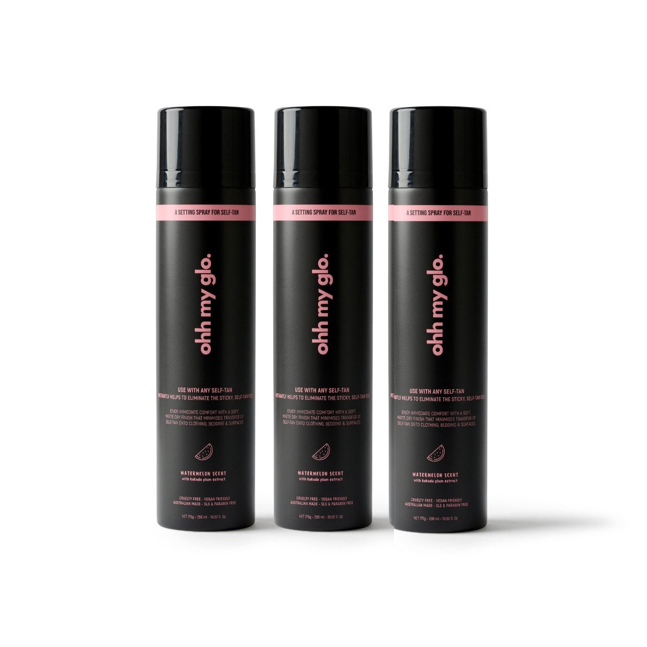 Self Tan Setting Spray - 3 Pack - Ohh My Glo Pty Ltd