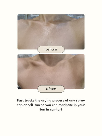 The Tanning Duo: Purple Base Tan (Medium/ Dark) &amp; Self - Tan Setting Spray - Ohh My Glo Pty Ltd